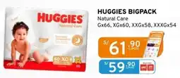 Mifarma Huggies bigpack natural care oferta
