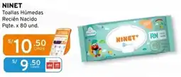Mifarma Ninet toallas húmedas recién nacido oferta