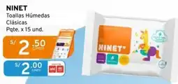Mifarma Ninet toallas húmedas clásicas oferta