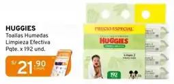 Mifarma Huggies toallas humedas limpieza efectiva oferta
