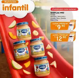 Mifarma Babylac pro colado manzana / melocotón / ciruela / pera / banana oferta