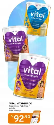 Mifarma Vital vitaminado crecimiento pediátrico/ adulto oferta