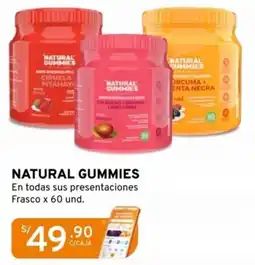Mifarma Natural gummies en todas sus presentaciones oferta