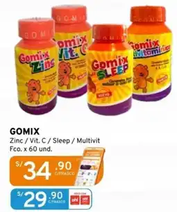 Mifarma Gomix zinc / vit. c/ sleep / multivit oferta