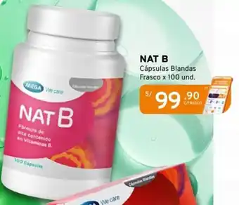 Mifarma NAT B cápsulas blandas frasco oferta