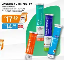 Mifarma VITAMINAS Y MINERALES Vitamins For Life oferta