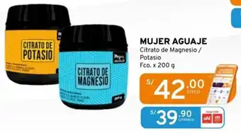 Mifarma Mujer aguaje citrato de magnesio / potasio oferta