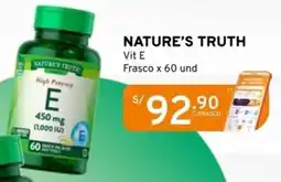 Mifarma Nature's truth Vit E oferta