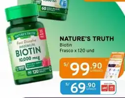 Mifarma Nature's truth biotin oferta