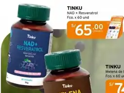 Mifarma TINKU NAD + resveratrol oferta