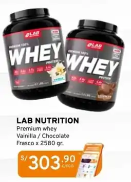 Mifarma Lab nutrition premium whey vainilla/ chocolate oferta