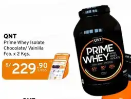 Mifarma QNT prime whey isolate chocolate/vainilla oferta