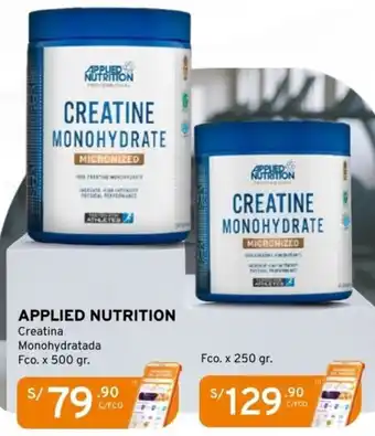 Mifarma Applied nutrition creatina monohydratada oferta
