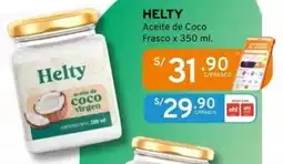 Mifarma Helty aceite de coco oferta