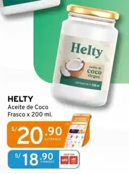 Mifarma Helty aceite de coco oferta