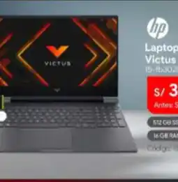 Hiraoka HP Laptop Gamer Victus oferta