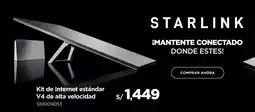 La Curacao STARLINK Kit de Internet estándar V4 de alta velocidad oferta