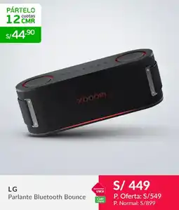 Falabella LG Parlante Bluetooth Bounce oferta