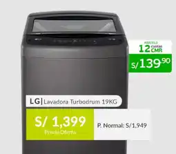 Falabella LG Lavadora Turbodrum 19kg oferta