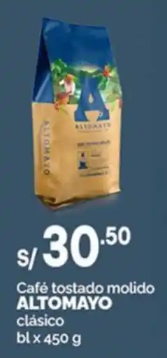 Plaza Vea Altomayo café tostado molido clásico oferta
