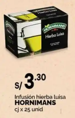 Plaza Vea Hornimans infusión hierba luisa oferta