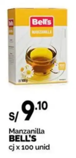 Plaza Vea Bell's manzanilla oferta