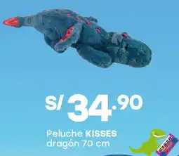Tottus Kisses peluche dragón oferta