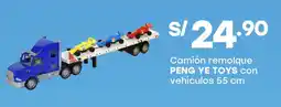 Tottus Peng ye toys camión remolque con vehículos oferta