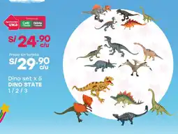 Tottus Dino state dino set oferta