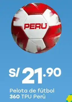 Tottus Peru pelota de fútbol 360 tpu oferta