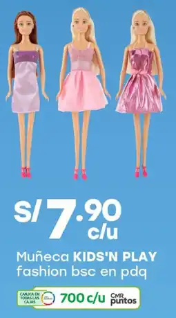 Tottus Kids'n play muñeca fashion bsc en pdq oferta
