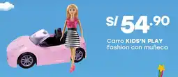 Tottus Kids'n play carro fashion con muñeca oferta