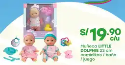 Tottus Little dolphie muñeca comiditas / baño oferta