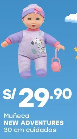 Tottus New adventures muñeca oferta