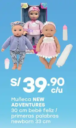 Tottus New adventures muñeca oferta