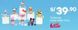 Tottus Hello kitty muñecas loves oferta