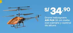 Tottus Air fun mate con cámara y control de altura oferta