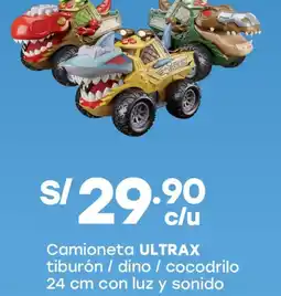 Tottus Ultrax camioneta tiburón / dino / cocodrilo oferta