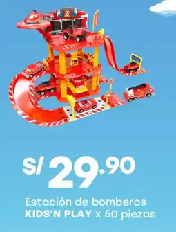 Tottus Kids'n play estación de bomberos oferta