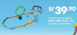 Tottus Kids and play carreras en pista 360 circuito extremo oferta