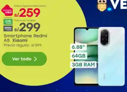 Tottus Xiaomi redmi A5 smartphone oferta
