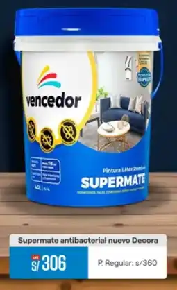 Promart Decora supermate antibacterial nuevo oferta