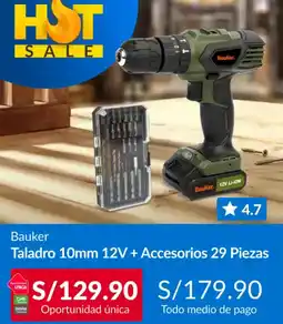 Sodimac Taladro + accesorios oferta