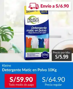 Sodimac Kleine detergente matic en polvo oferta