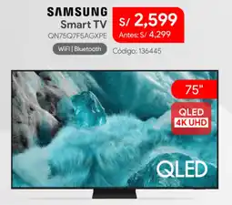 Hiraoka Samsung smart tv 75" oferta