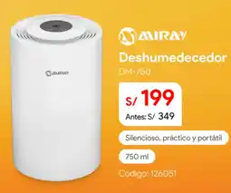Hiraoka Miray deshumedecedor oferta