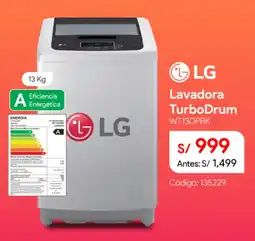 Hiraoka Lg lavadora turbodrum oferta