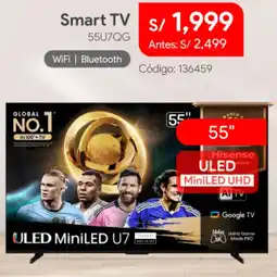 Hiraoka Hisense tv 55" oferta