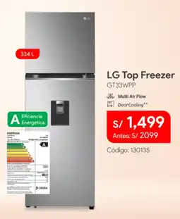 Hiraoka Lg top freezer oferta