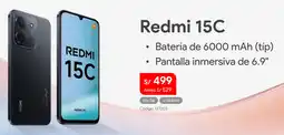 Hiraoka Redmi 15c oferta